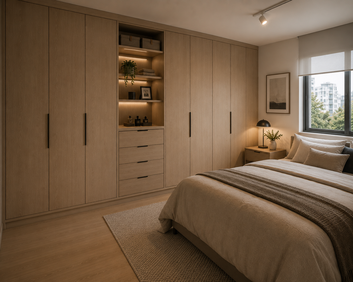 Closet y vestidor a medida